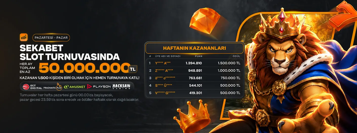 Turnuva kazananlar